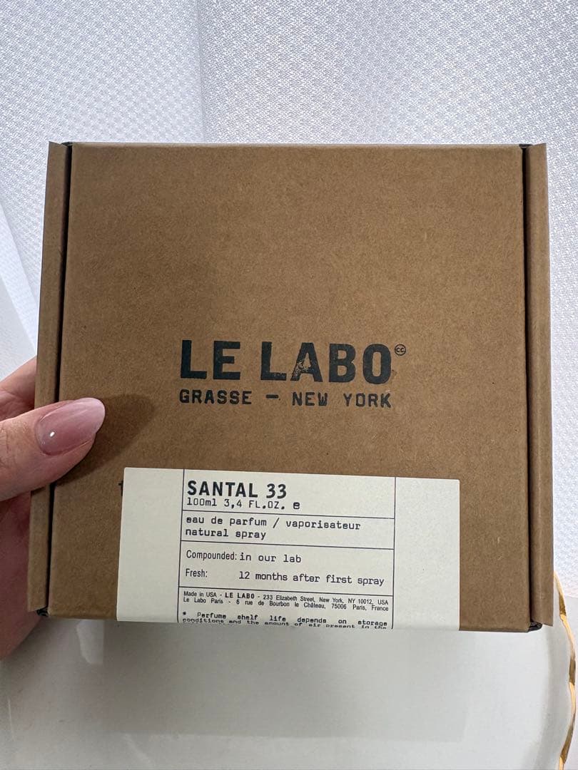 kawalihihi様　LE LABOサンタル33 100ml Le Labo Santal 33 Eau De Parfum Spray, Woody Spicy Unisex