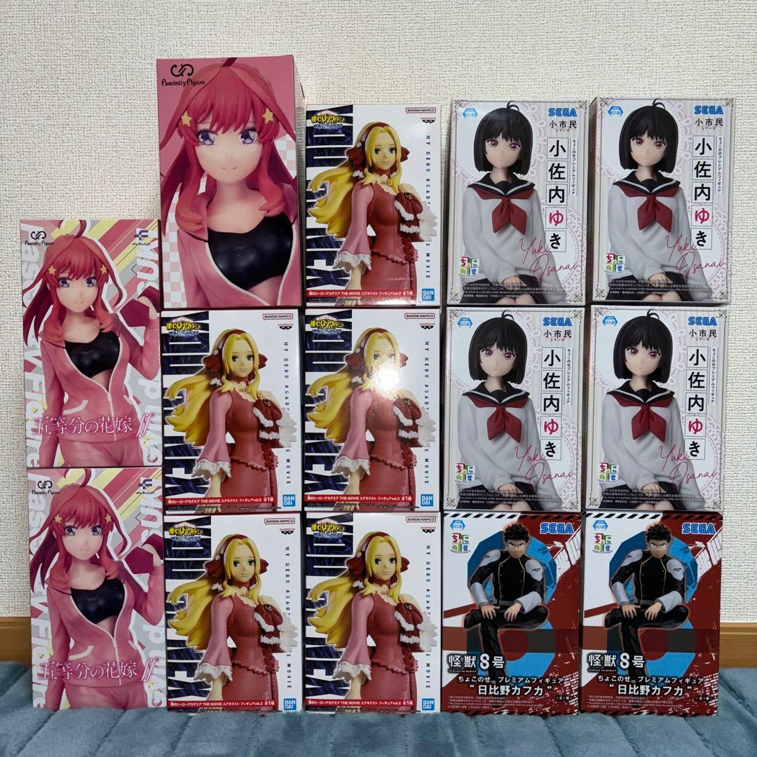 単価激安プライズフィギュアまとめ売り14体・送料込み - メルカリ