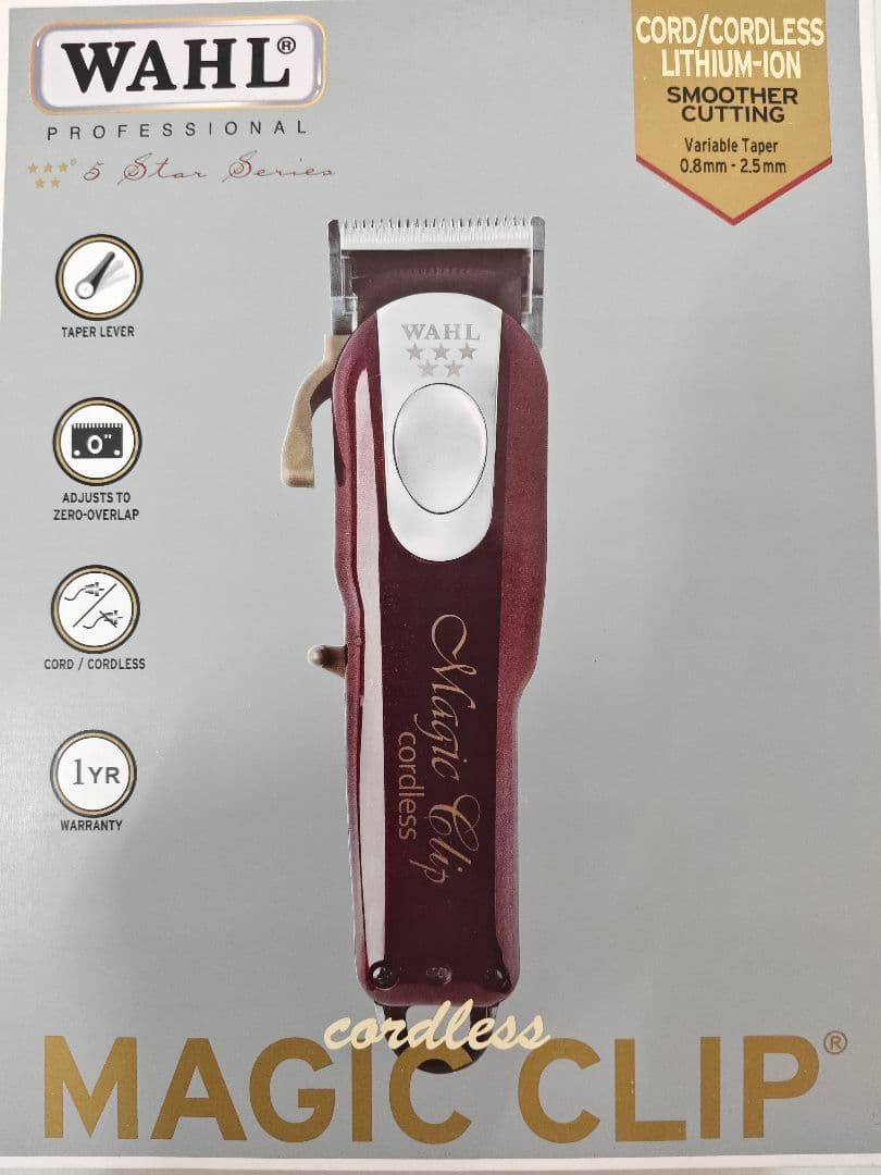 新品WAHL 5 starコードレス マジッククリップ 3rd Edition - メルカリ