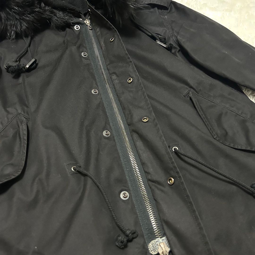 希少 ATTACHMENT アタッチメント モッズコート M-51 ブラック 2 - メルカリ