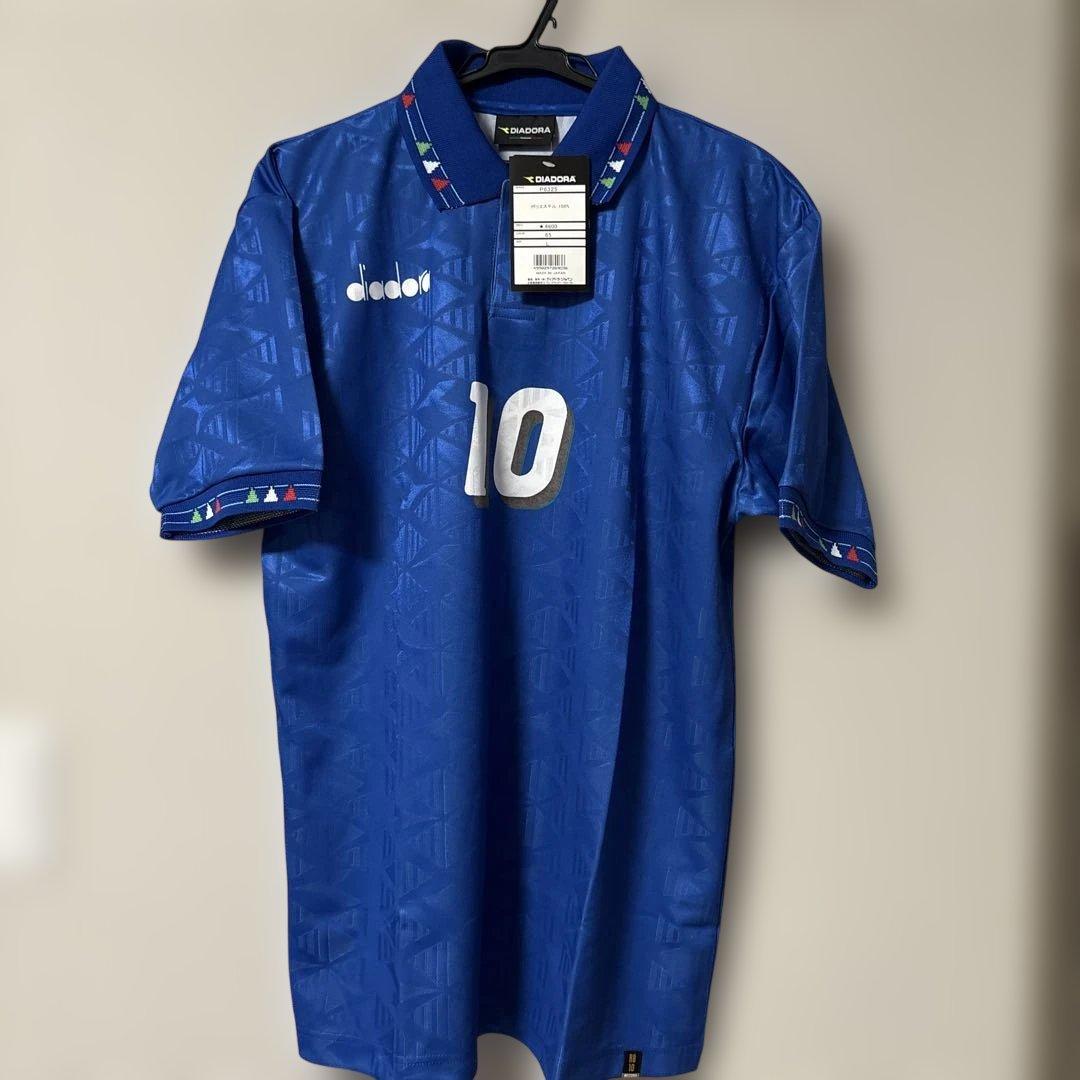 【50-8】1994年　ディアドラ　ロベルト・バッジョ　シャツ　新品 50-8】1994年 ディアドラ ロベルト・バッジョ シャツ 新品 - メルカリ