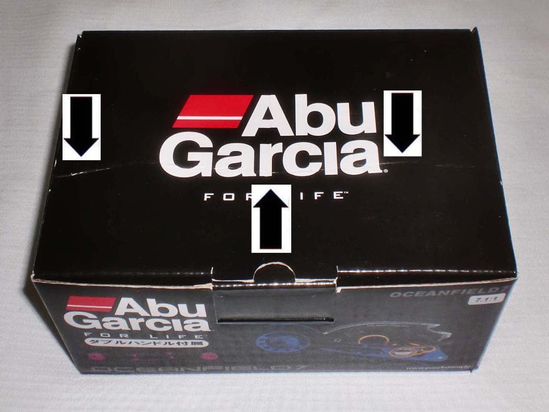 Abu オーシャンフィールド7【右巻き】スペアハンドル付 新品（※箱