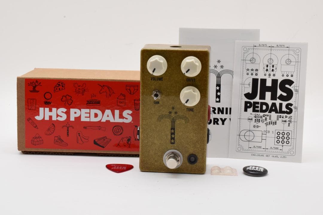 新品 未使用 JHS Pedals Morning Glory V4 JHS Pedals Morning Glory V4 コンパクトエフェクター オーバー