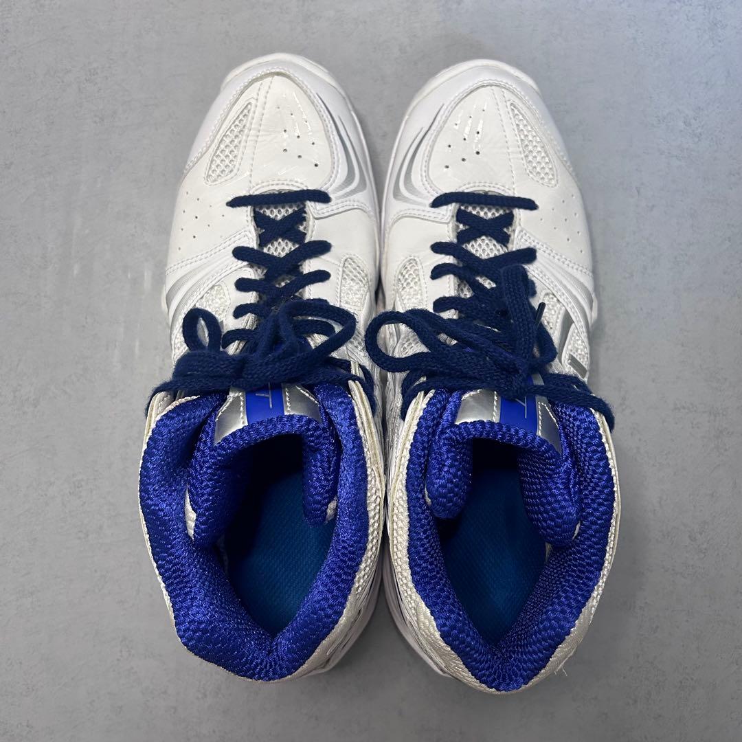 超人気モデル】 アシックス ゲルバーストスウィープ2 ホワイト×ブルー