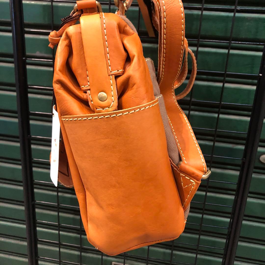 ズッケロフィラート『新品未使用！』【牛革】《本革》ダレス(ドクター)リュック