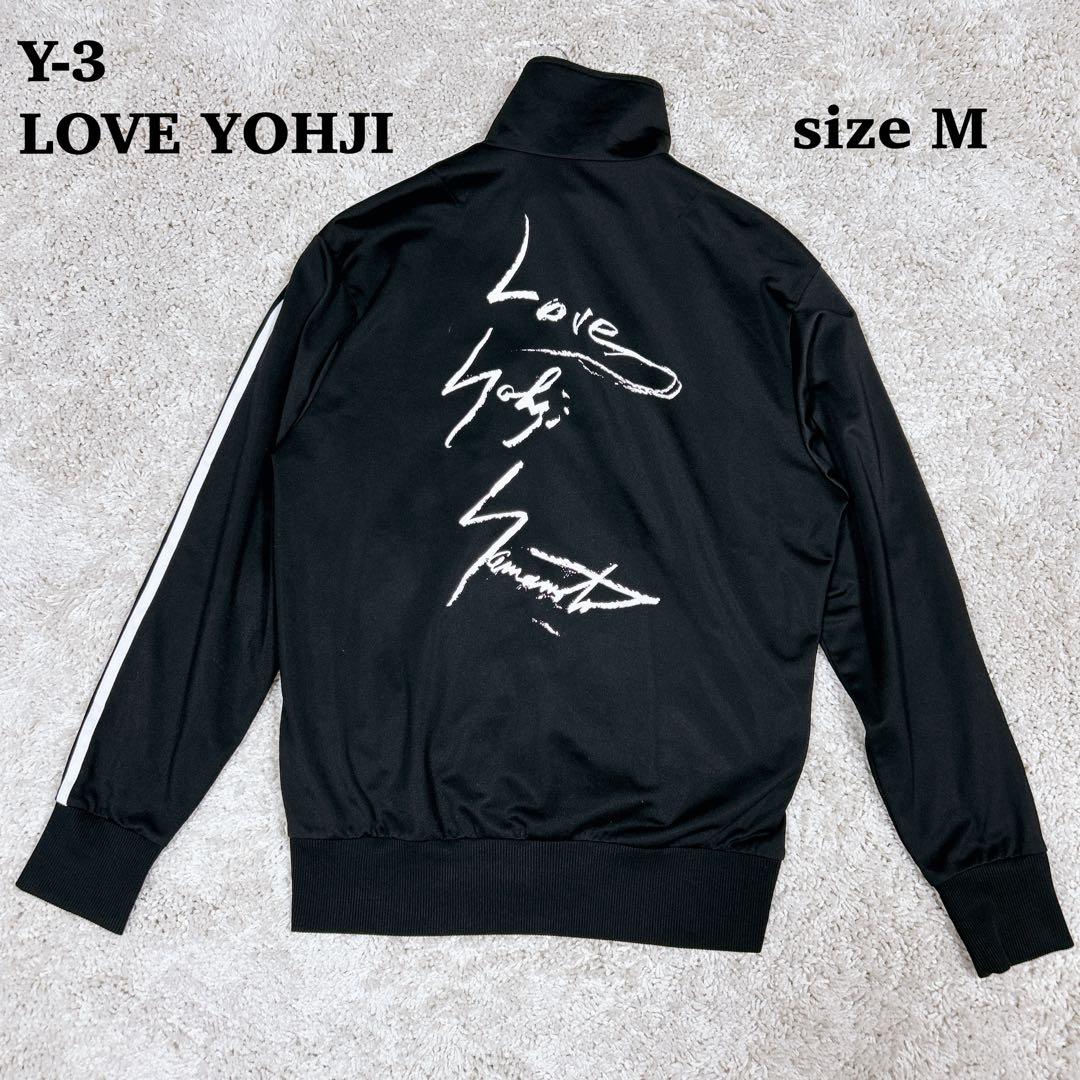 入手困難✨Y-3 ワイスリー LOVE YOHJI TRACK JACKET M Adidas Yohji Yamamoto Y3 Track Jacket Salcha Beige/ Black Size XS