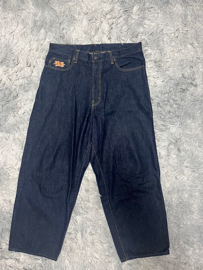 FTC デニムパンツ バギー　EMB -ONE WASH-