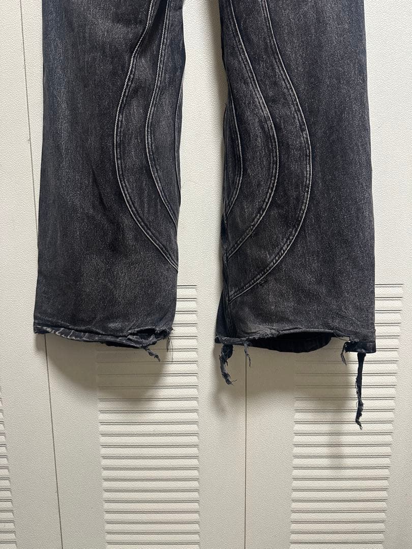 NO/FAITH STUDIOS WAVE DENIM / BLK