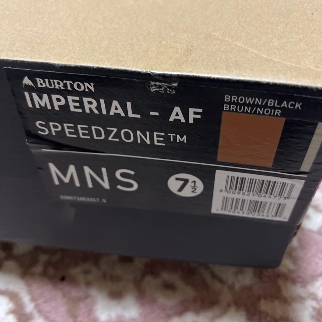 良品 BURTON IMPERIAL 25.5cm スノーボード ブーツ 箱付き