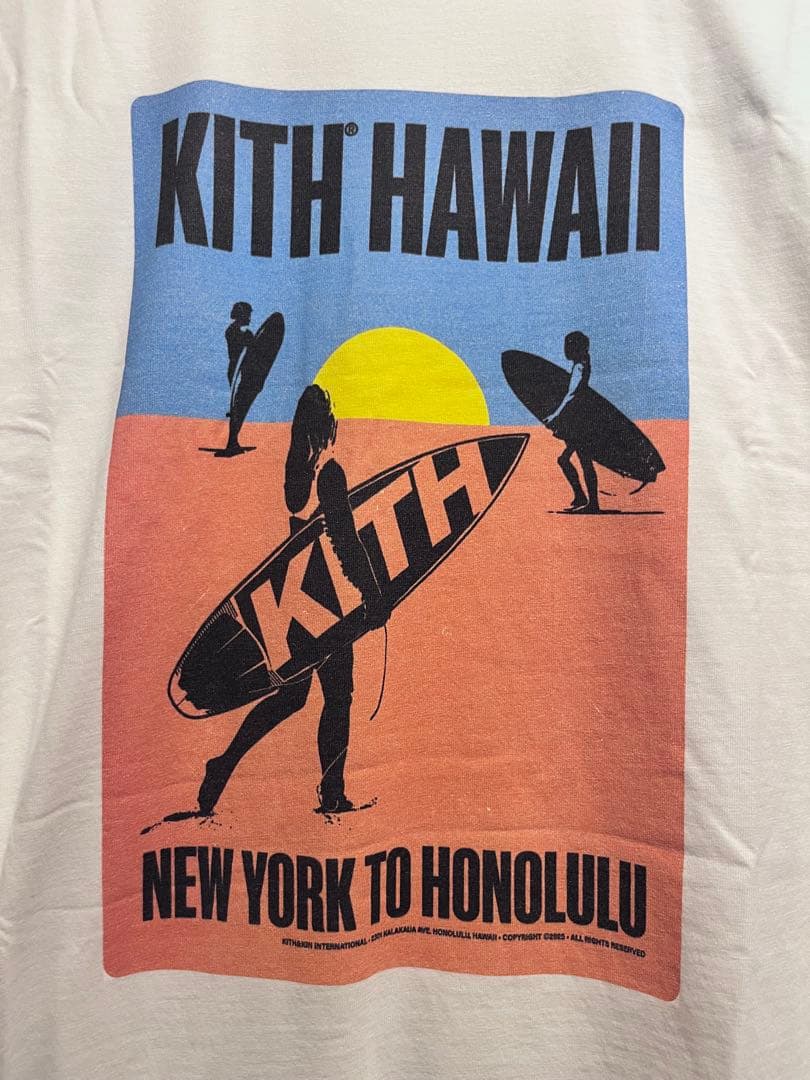 限定！新品未使用】ハワイ限定デザイン☆ KITH Tシャツ(Mサイズ