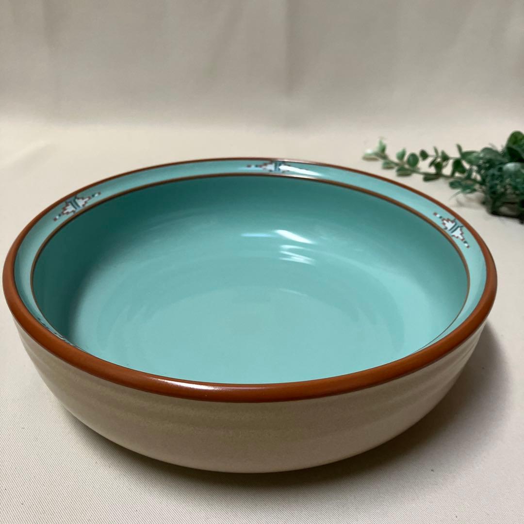 ノリタケ ボルダーリッジ サラダボウル大鉢 24cmストーンウェア 木製