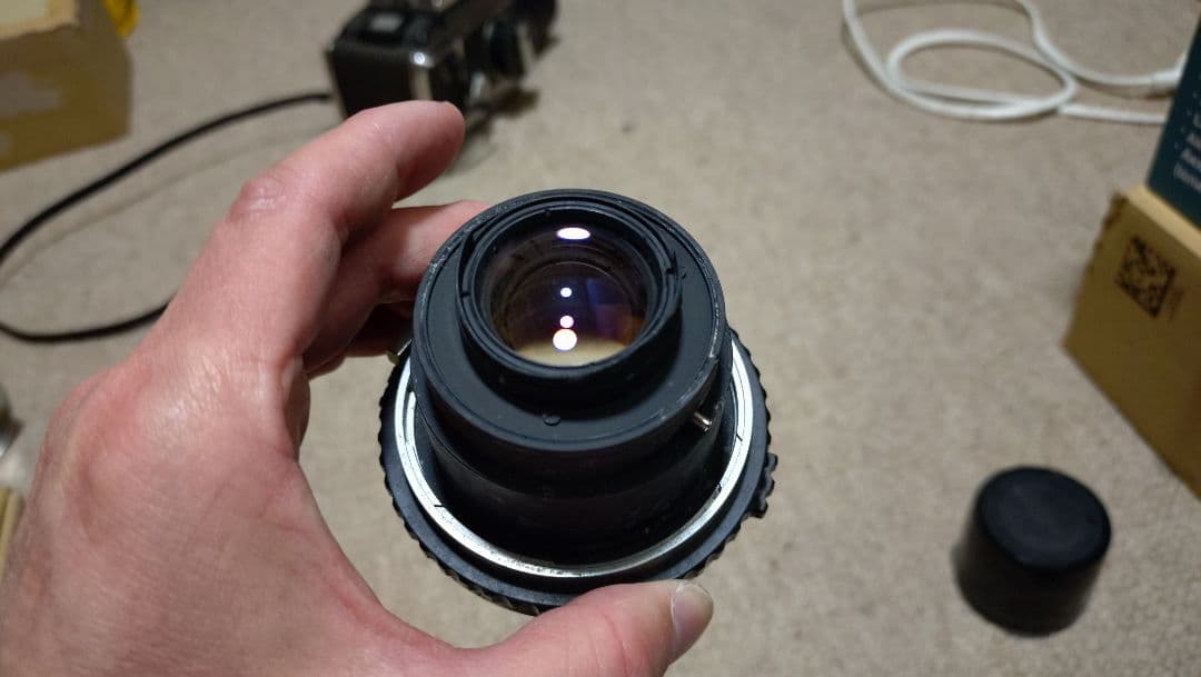 ゼンザブロニカ ジャンク品として 75ミリ 50ミリ レンズ付属 - メルカリ