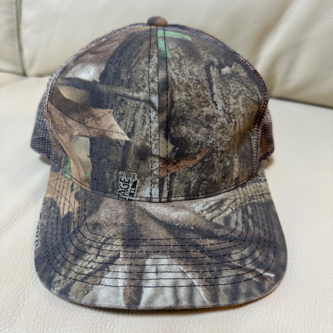 Vintage Realtree Camo リアルツリーカモメッシュキャップ - メルカリ