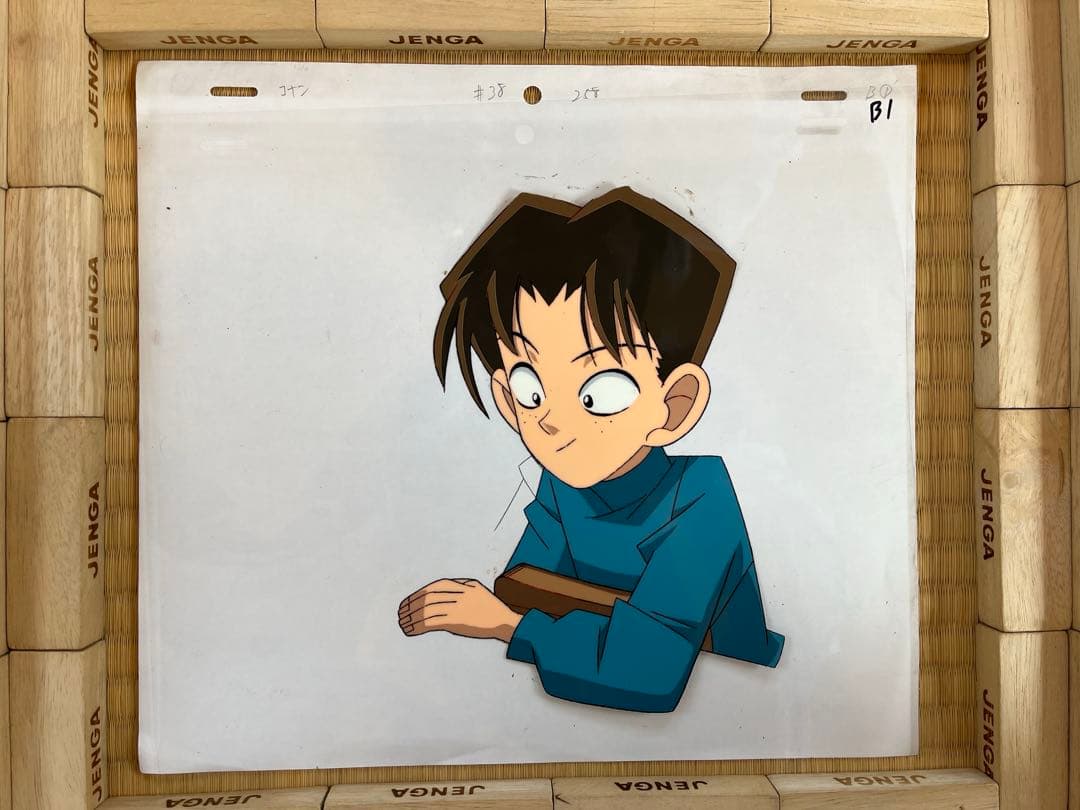 TVアニメ名探偵コナン 円谷光彦 動画付き セル画 複製原画 ラフ画 希少