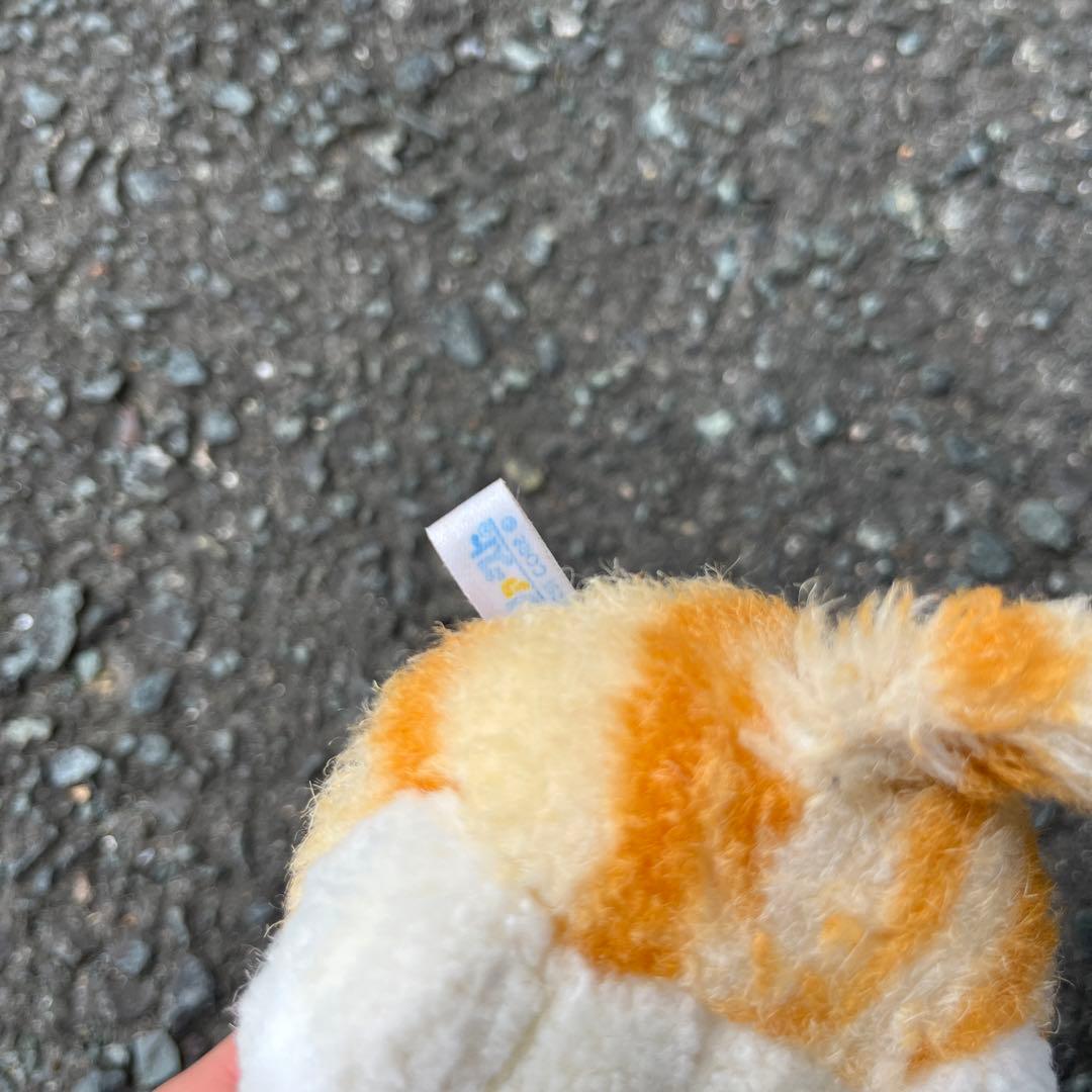 ファースト社 いたずら天使 ねこ ぬいぐるみ レトロ 茶トラねこ