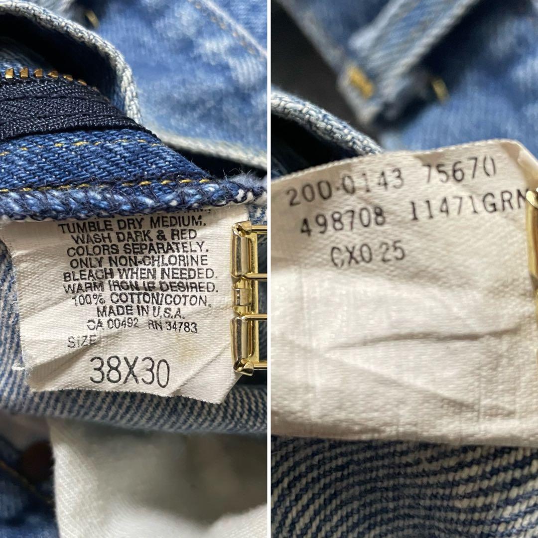 80s〜90s Lee 200-0143 USA製 デニムパンツ W38 200-0143 80s〜90s