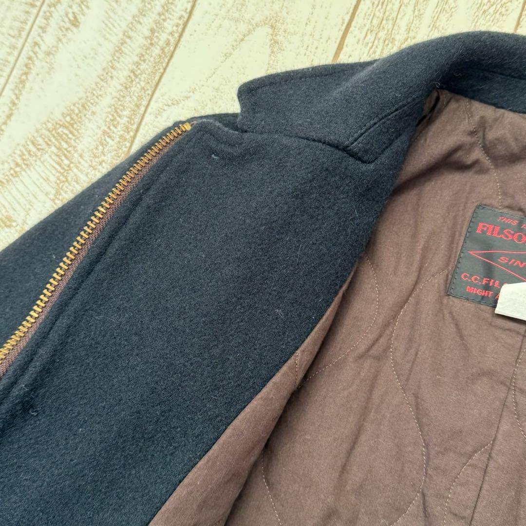 イタリア製【フィルソン】ブラックレーベル レイルロードマンズコート