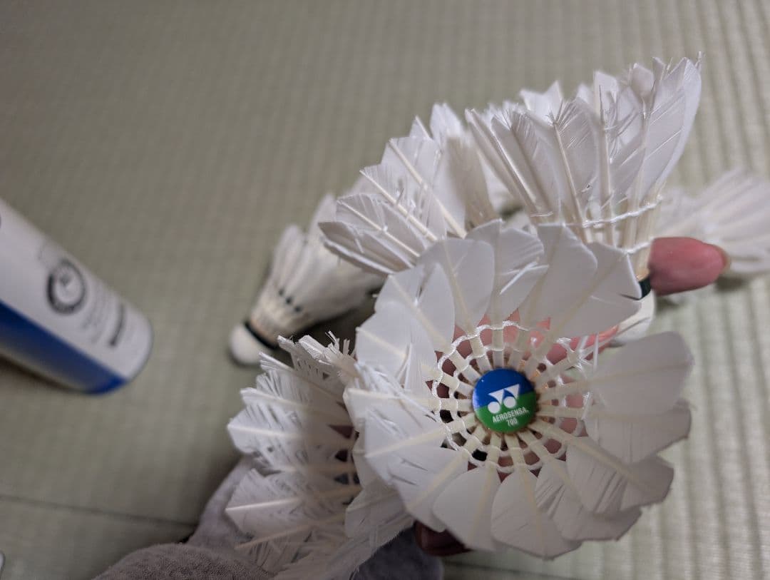 YONEX 羽根シャトル 1ダース 10個入り120こ 中古