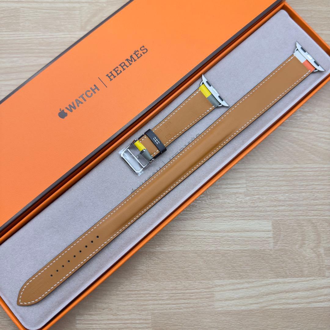 2151 Apple Watch エルメス カザック ドゥブルトゥール レザー - メルカリ