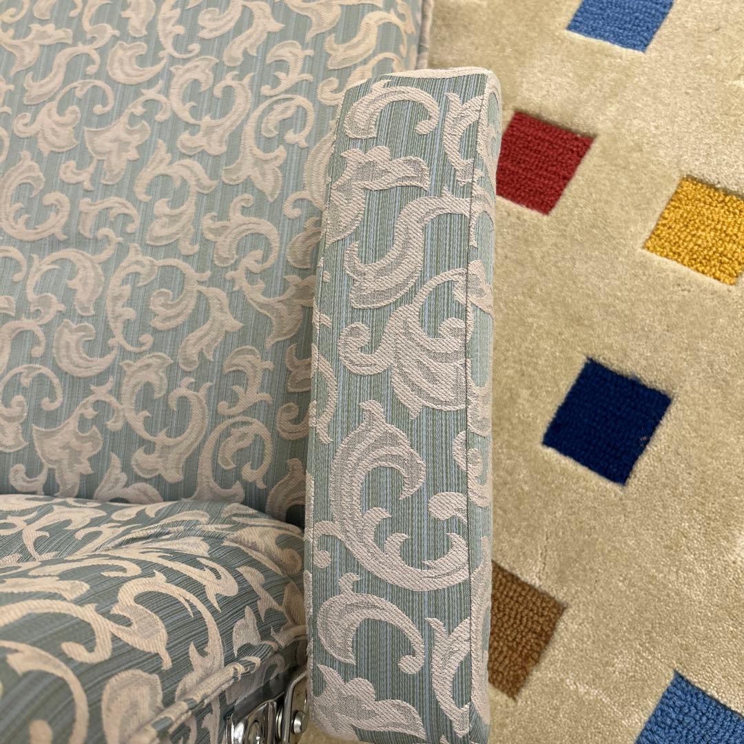 エル様専用処分品☆日本製座椅子 布張り リクライニング式 アヤメ