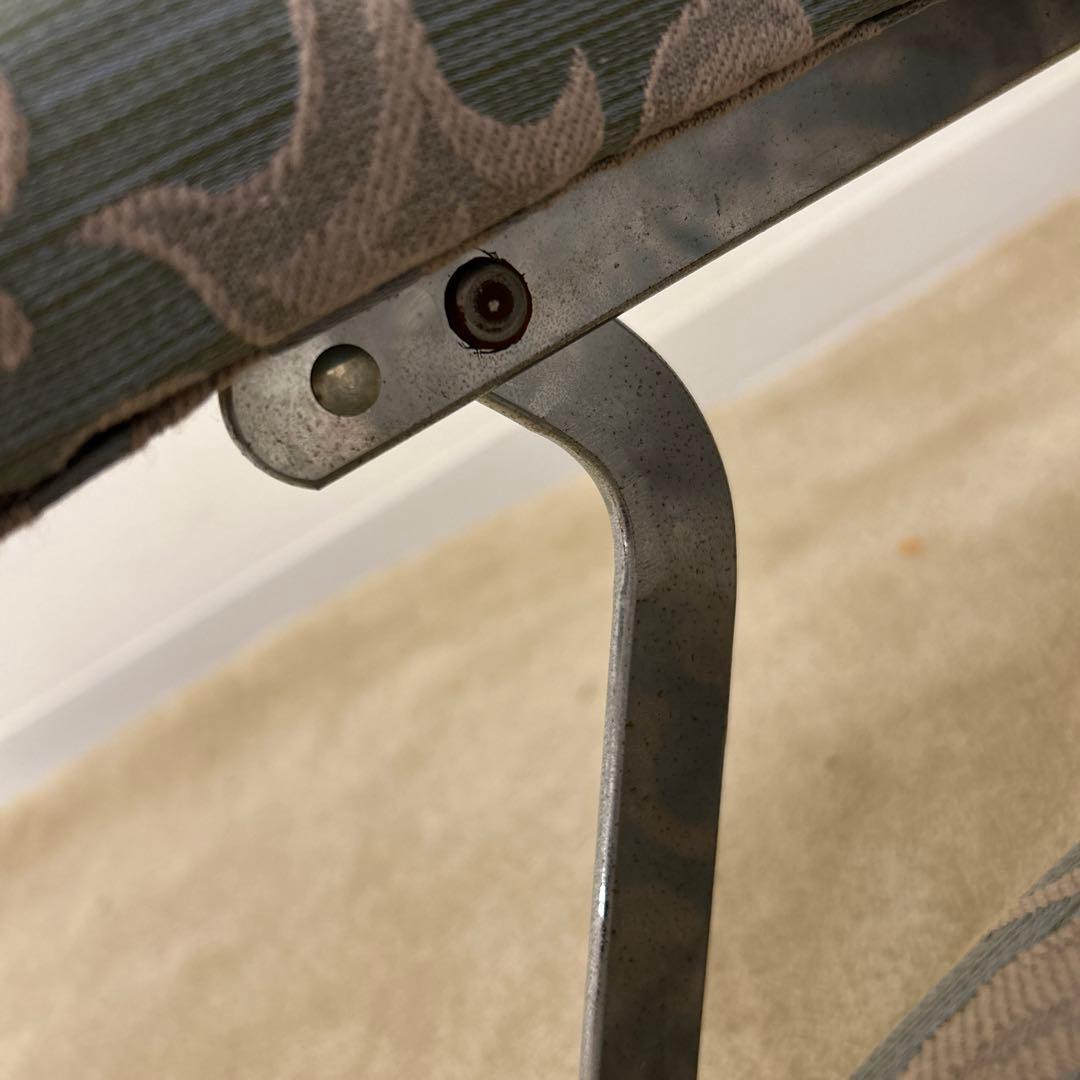 エル様専用処分品☆日本製座椅子 布張り リクライニング式 アヤメ