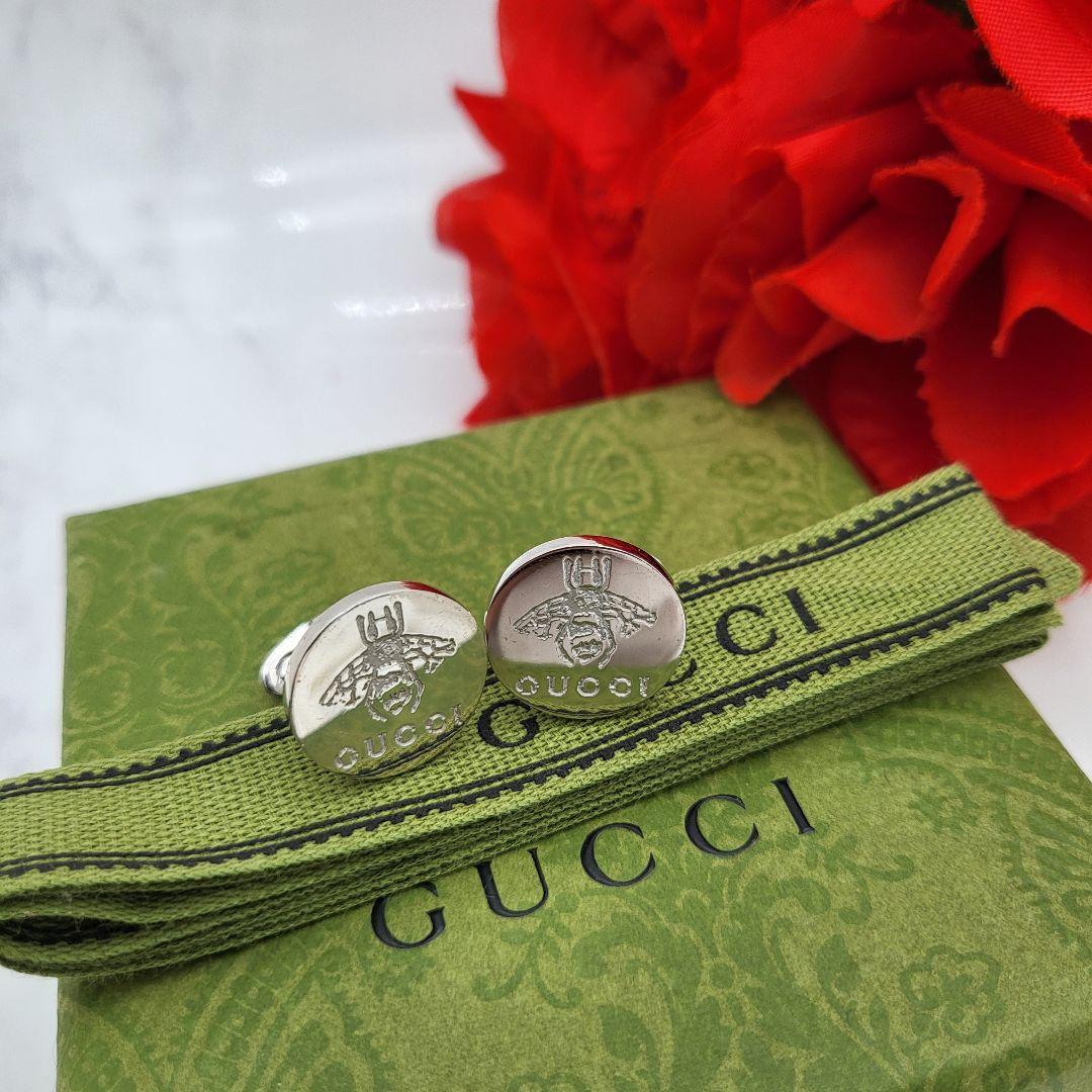 GUCCI 蜂 BEE ag925 カフス