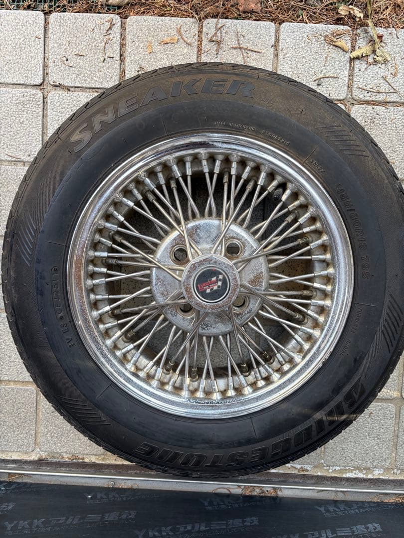 希少13インチ PCD100 4Hワイヤーホイールセット ビュートマーチ他