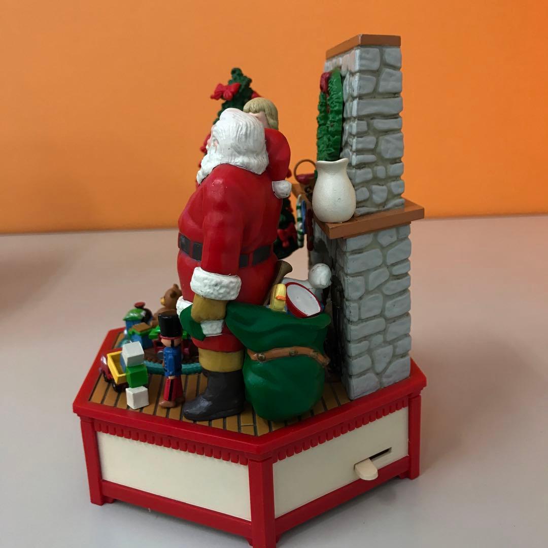 ENESCO エネスコ オルゴール サンタクロース クリスマス ヴィンテージ