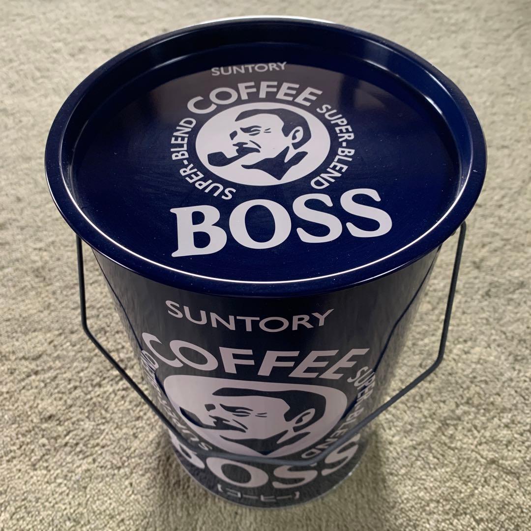サントリー ボス缶 小物入れ ゴミ箱 BOSS 缶 - メルカリ