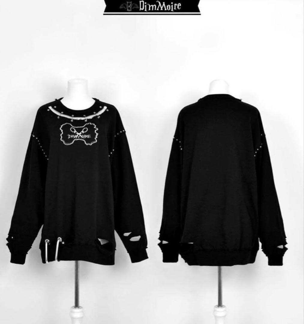 DimMoire　Crush x PO　トレーナーワンピース　地雷系　サブカル DimMoire Crush x PO トレーナーワンピース 地雷系 サブカル