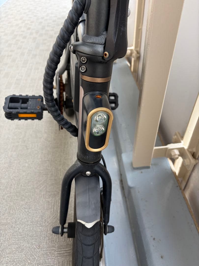 《大阪府直接取引》INMOTION P2 折りたたみ電動自転車 ブラック