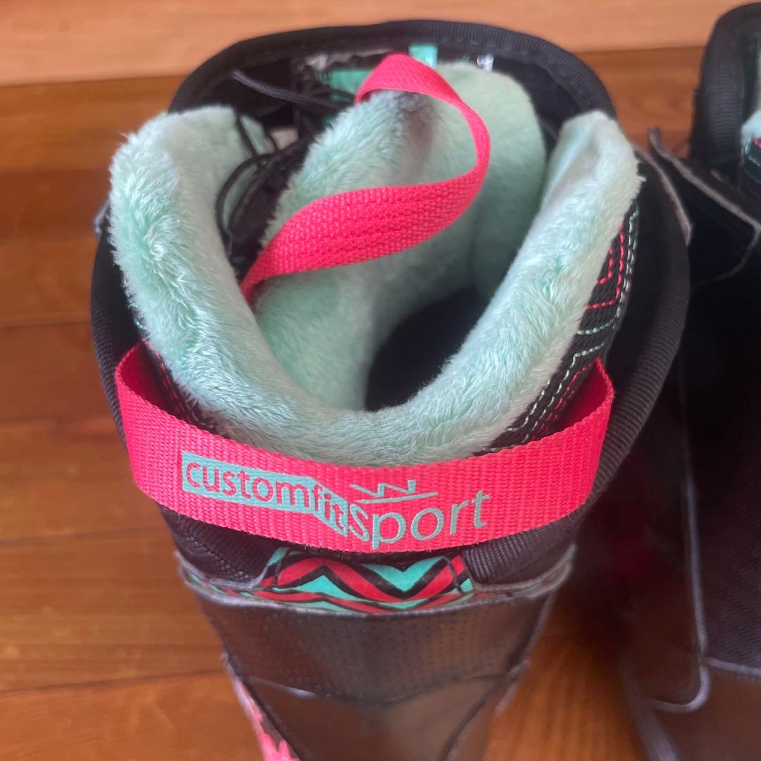 【美品】Salomon Ivy Boaスノーボードブーツ 24.5cm BOA付