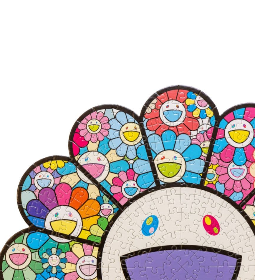 専用です☆ショッパー付き☆ 村上隆 フラワー型 ジグソーパズル