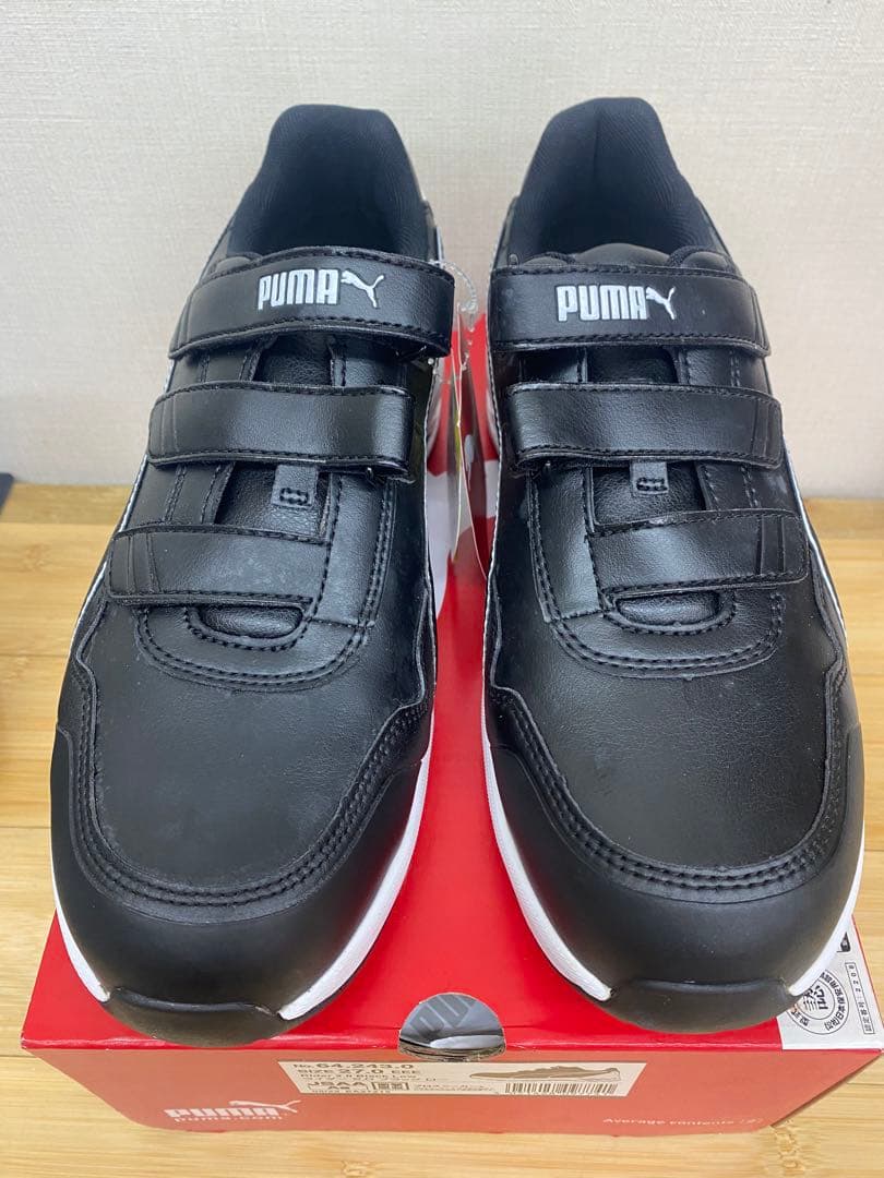 PUMA 安全靴 ブラック PUMA（プーマ） メンズ 安全靴 セーフティーシューズ ローカット