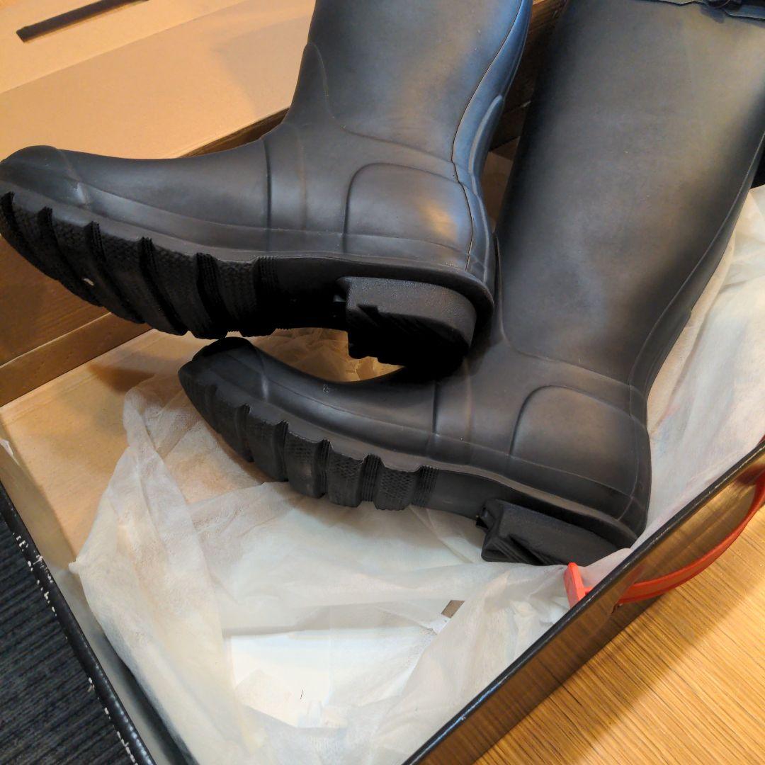 【極美品】HUNTER レインブーツ　uk6 24.5cm〜25cm