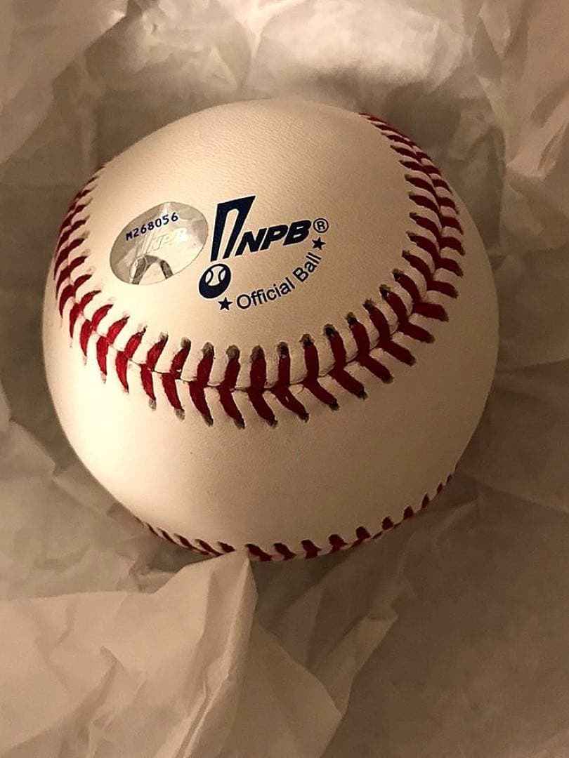北海道日本ハムファイターズ 清宮幸太郎 直筆サインボール NPB 試合球