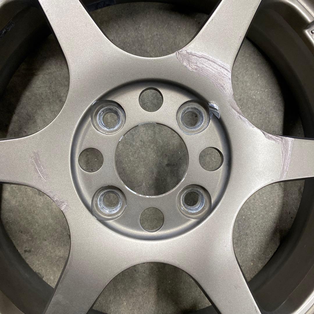 中古5ZIGENホイール16インチ 5.5J＋45 4/100 コンパクトカー