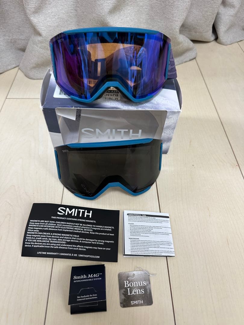 SMITH ゴーグル Squad MAG AC/Alek Oestreng スキー・スノーボード