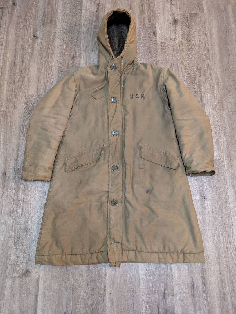 激レア【40s】 U.S.NAVY N-2 アルパカライナー デッキコート