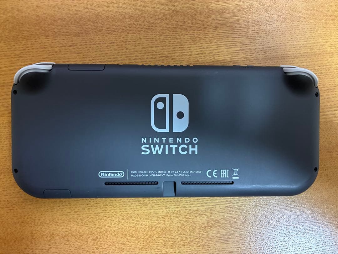 美品】Nintendo Switch Liteグレー 、純正ケース、SDカード
