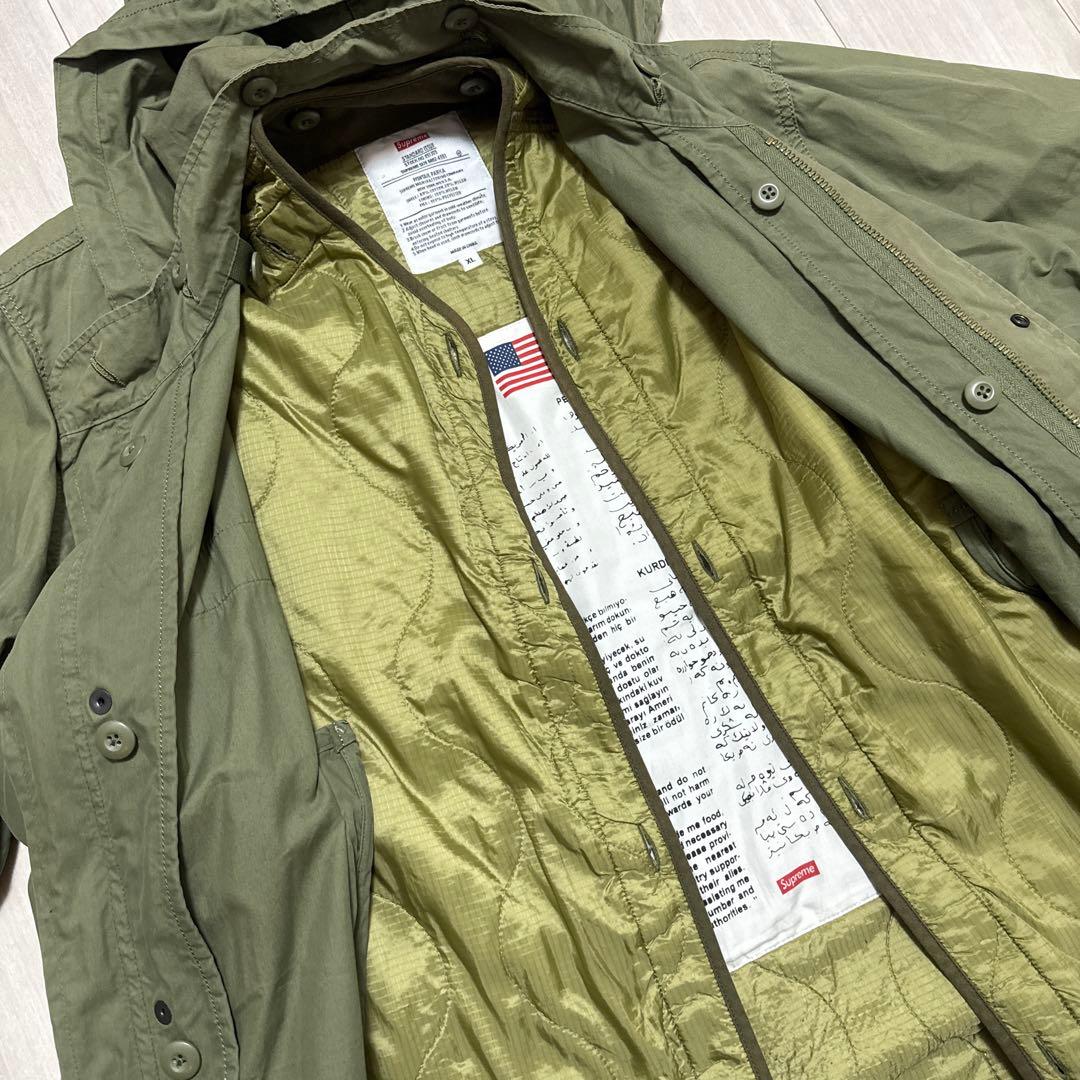 超希少！Supreme カニエ着 Justice for all モッズコート