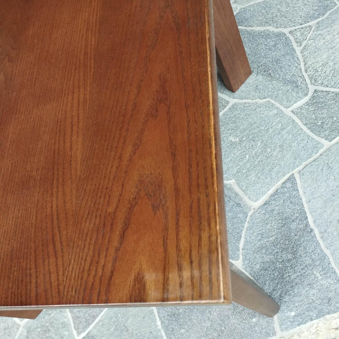 飛騨産業 キツツキマーク ダイニングテーブル オーク材 無垢材 ALMO アルモ