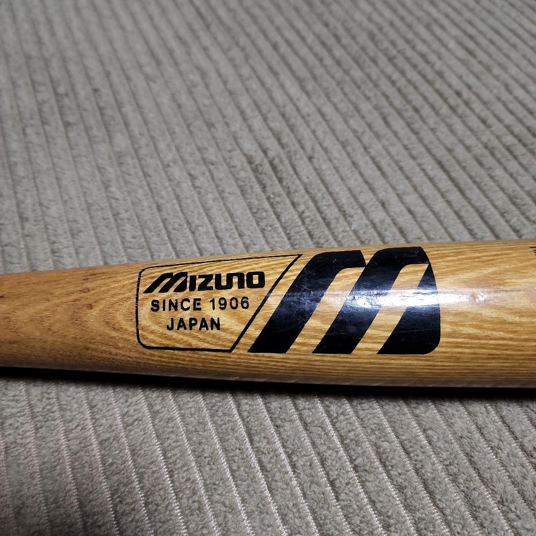 ミズノ ワールドウィン カップバット 福本豊モデル 木製 83cm745g実測