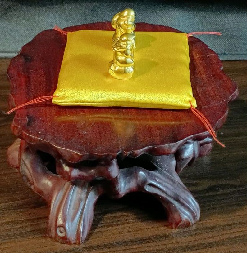 2体セット 徳力 純金 K24 恵比寿天 大黒天 像 置物 37.55g 七福神