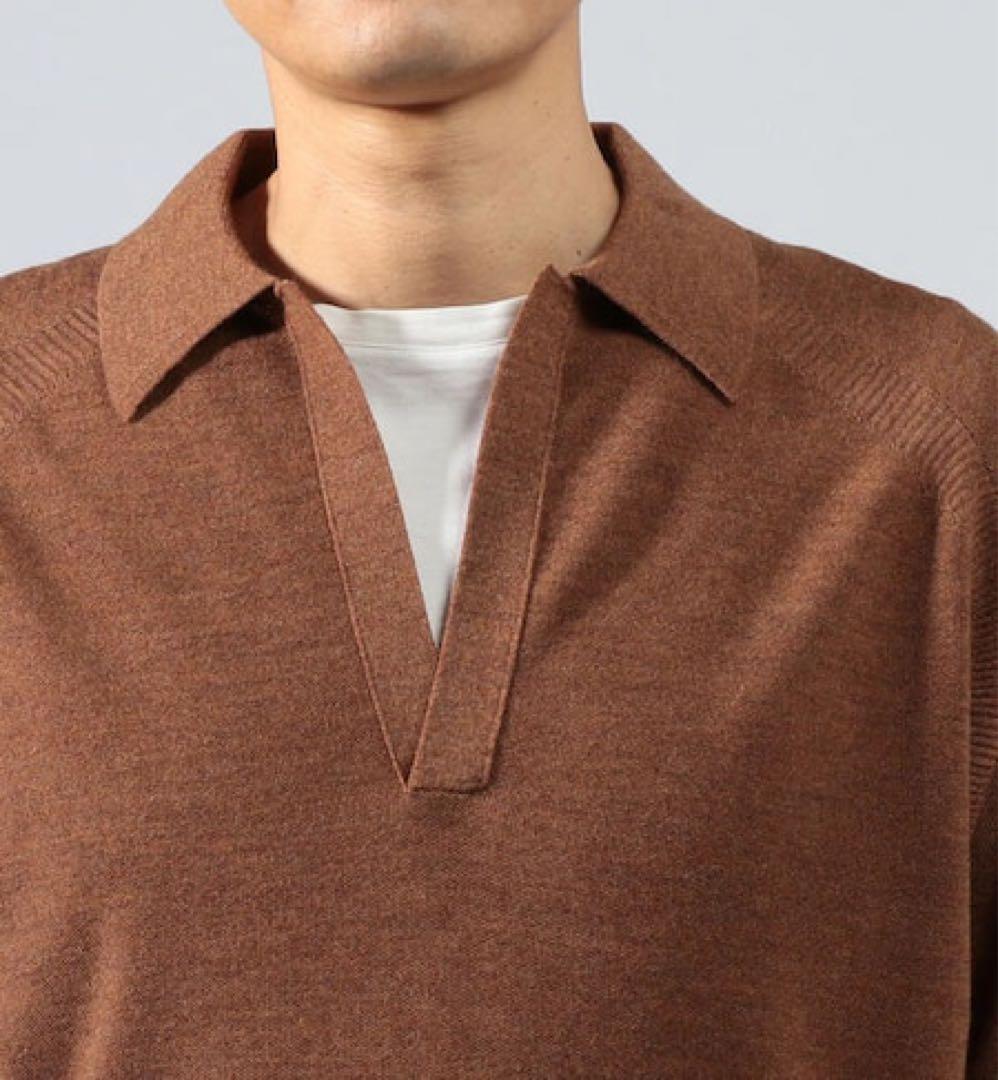 新品】TOMORROWLAND ウールメジット スキッパーニット ¥24200 - メルカリ