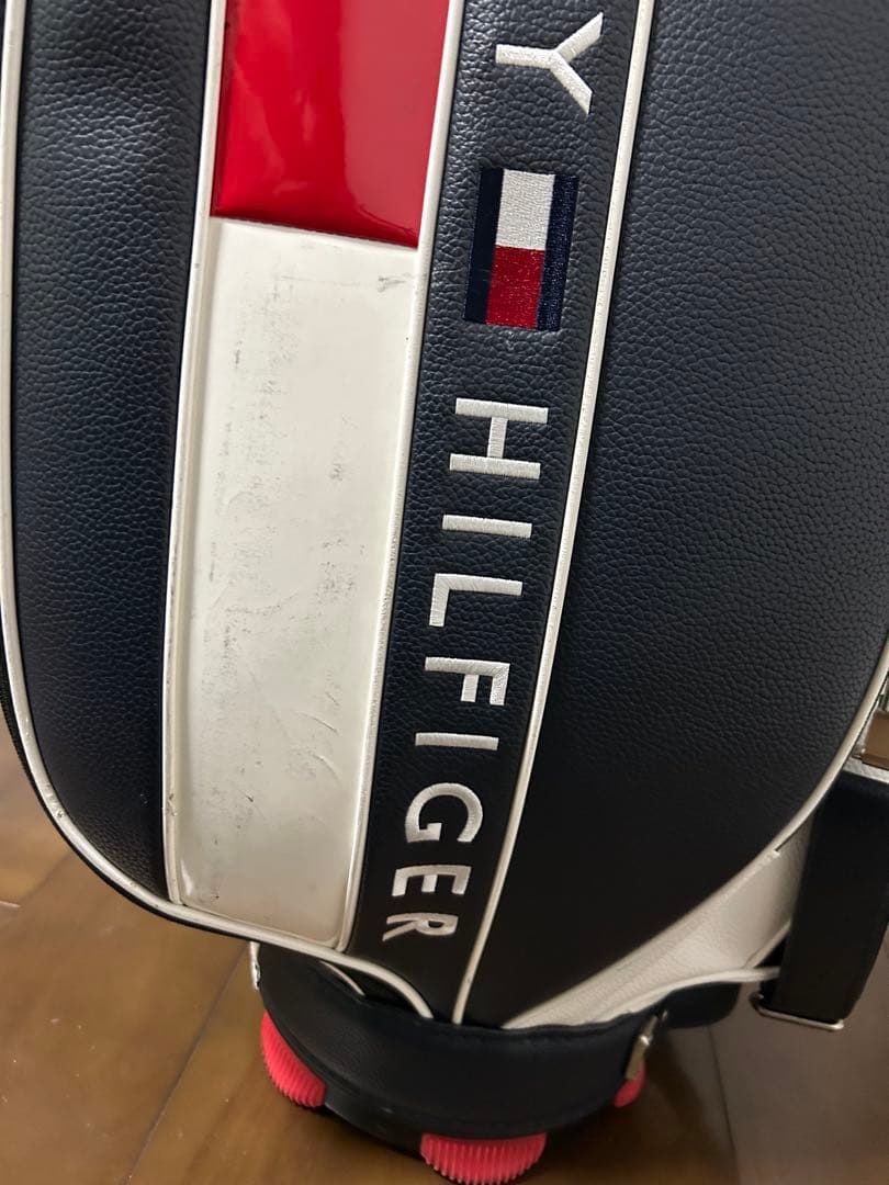 福岡太郎様専用 TOMMY HILFIGER キャディバッグ ネイビー