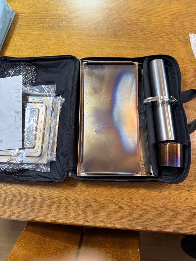 Soomloom チタン製薪ストーブ 0.5mm WintourUL 折り畳み式