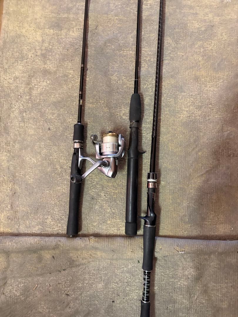 バスロッド エビス ミスターDONMW62とおまけ竿2本 手渡し限定三重県