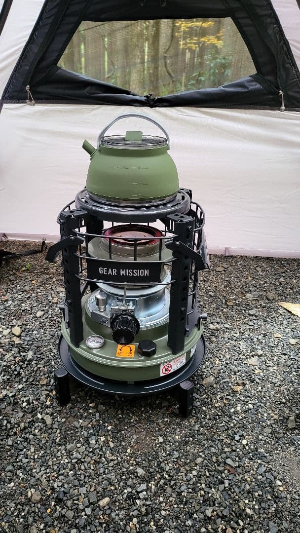 トヨトミ GEARMISSION 石油こんろ K3-GM1(G) - メルカリ