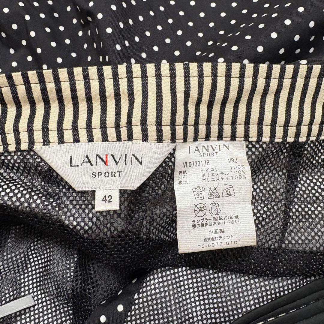 美品】LANVIN SPORT セットアップ 水玉 パーカー スカート